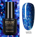 ROSALIND Gel Polish 7ml Gel Nail Polish All For Manicure Semi Permanent Soak Off Gel UV LED Varnishes Base Top Matte Coat