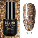 ROSALIND Gel Polish 7ml Gel Nail Polish All For Manicure Semi Permanent Soak Off Gel UV LED Varnishes Base Top Matte Coat