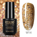 ROSALIND Gel Polish 7ml Gel Nail Polish All For Manicure Semi Permanent Soak Off Gel UV LED Varnishes Base Top Matte Coat