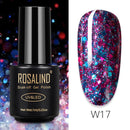 ROSALIND Gel Polish 7ml Gel Nail Polish All For Manicure Semi Permanent Soak Off Gel UV LED Varnishes Base Top Matte Coat