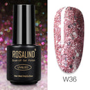 ROSALIND Gel Polish 7ml Gel Nail Polish All For Manicure Semi Permanent Soak Off Gel UV LED Varnishes Base Top Matte Coat