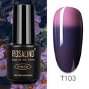 ROSALIND Gel Polish 7ml Gel Nail Polish All For Manicure Semi Permanent Soak Off Gel UV LED Varnishes Base Top Matte Coat