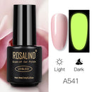 ROSALIND Gel Polish 7ml Gel Nail Polish All For Manicure Semi Permanent Soak Off Gel UV LED Varnishes Base Top Matte Coat