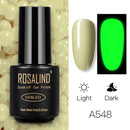 ROSALIND Gel Polish 7ml Gel Nail Polish All For Manicure Semi Permanent Soak Off Gel UV LED Varnishes Base Top Matte Coat