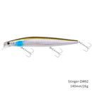 TSURINOYA Top Fishing Lure Sinking Minnow 140S DW92 140mm 26g Saltwater Black Bass Pike Long Casting Hard Baits Tungsten Weight