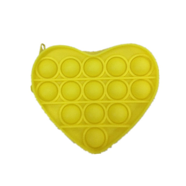 New Pop It Push Bubble Fidget Toys Pencil Case Children Stress Relief Squeeze Toy Antistress Popit Soft Squishy Kids Toys Gifts