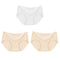 3Pcs/Set Seamless Underwear Silk Women Solid Panties Lingerie Invisible Intimates Sexy Comfortable Female Underpants Briefs