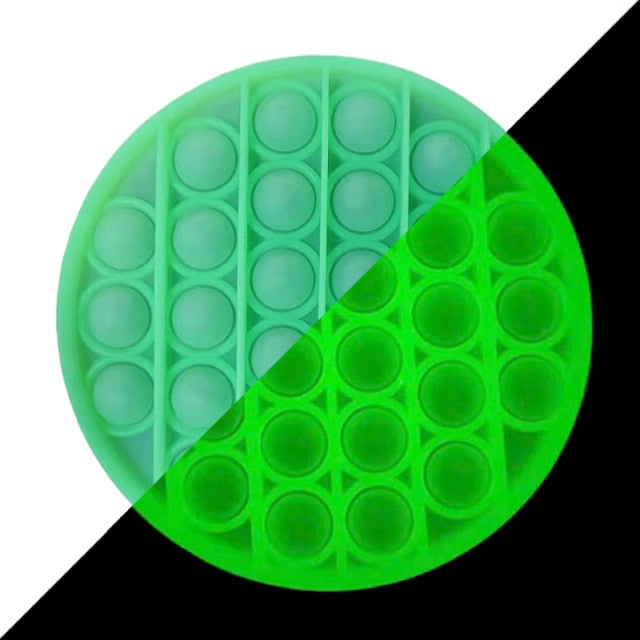 Fruit Animal Simple Fidget Toy Push Bubble Sensory Stress Sensory Toy Relief Funny Anti-stress Hand Toys for Adult Children