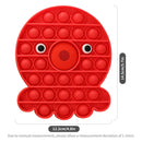 Fruit Animal Simple Fidget Toy Push Bubble Sensory Stress Sensory Toy Relief Funny Anti-stress Hand Toys for Adult Children