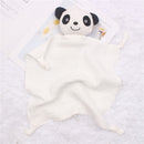 Baby Cotton Muslin Comforter Blanket Soft Newborn Sleeping Dolls Kids Fashion Sleep Toy Soothe Appease Towel Bibs