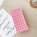 New Arrival Silicone Purse Push Pop Bubbles Simple Dimple Stationary Bag Popper Sensory Poppet Pencil Case Fidget Toys