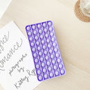 New Arrival Silicone Purse Push Pop Bubbles Simple Dimple Stationary Bag Popper Sensory Poppet Pencil Case Fidget Toys