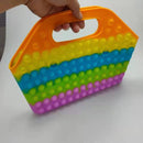 New Arrival Silicone Purse Push Pop Bubbles Simple Dimple Stationary Bag Popper Sensory Poppet Pencil Case Fidget Toys