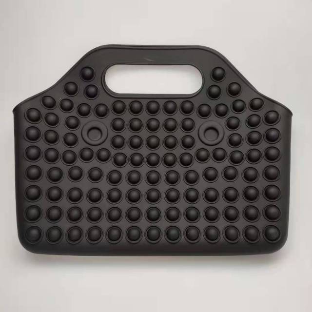 New Arrival Silicone Purse Push Pop Bubbles Simple Dimple Stationary Bag Popper Sensory Poppet Pencil Case Fidget Toys