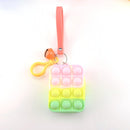 New Arrival Silicone Purse Push Pop Bubbles Simple Dimple Stationary Bag Popper Sensory Poppet Pencil Case Fidget Toys
