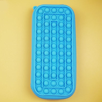 New Arrival Silicone Purse Push Pop Bubbles Simple Dimple Stationary Bag Popper Sensory Poppet Pencil Case Fidget Toys