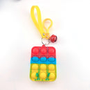 New Arrival Silicone Purse Push Pop Bubbles Simple Dimple Stationary Bag Popper Sensory Poppet Pencil Case Fidget Toys