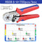 Tubular Terminal Crimping Tools Mini Electrical Pliers HSC8 6-4A/6-4 0.25-10mm² 23-7AWG 6-6 0.25-6mm² High Precision Clamp Sets