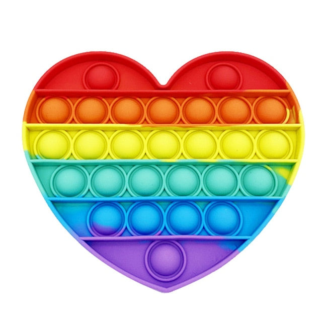 Simple Dimple Fidget Toys Anti Stress Popite Ice Cream Push Bubble  Sensory For Kid Adult Antiestres Squishy Stress Reliever Toy