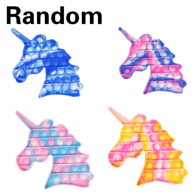 Simple Dimple Fidget Toys Anti Stress Popite Ice Cream Push Bubble  Sensory For Kid Adult Antiestres Squishy Stress Reliever Toy