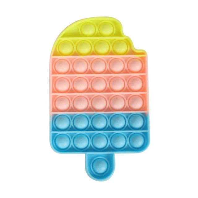 Simple Dimple Fidget Toys Anti Stress Popite Ice Cream Push Bubble  Sensory For Kid Adult Antiestres Squishy Stress Reliever Toy