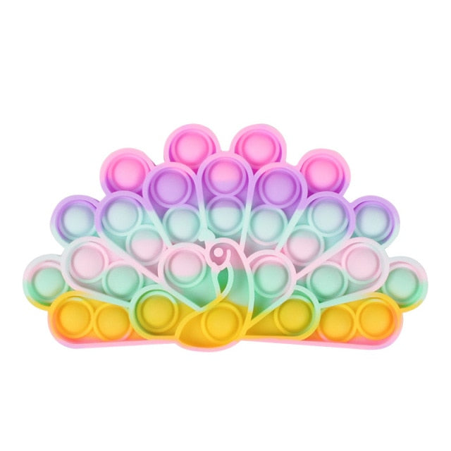 Simple Dimple Fidget Toys Anti Stress Popite Ice Cream Push Bubble  Sensory For Kid Adult Antiestres Squishy Stress Reliever Toy