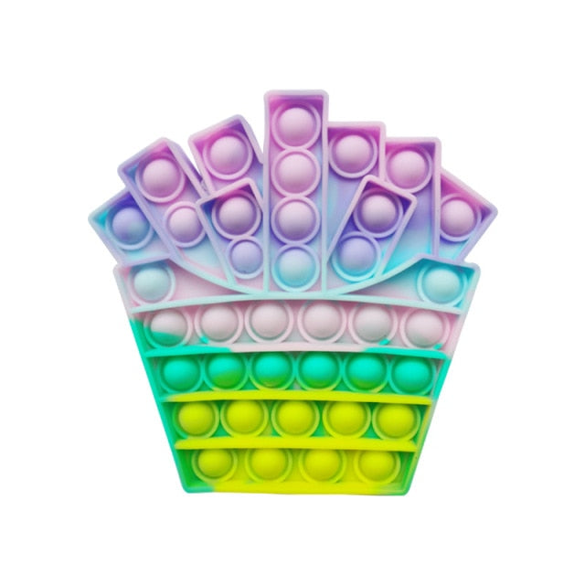 Simple Dimple Fidget Toys Anti Stress Popite Ice Cream Push Bubble  Sensory For Kid Adult Antiestres Squishy Stress Reliever Toy