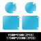 2Pcs/Set Rainproof Car Accessories Car Mirror Window Clear Film Membrane Anti Fog Anti-glare Waterproof Sticker Driving Safety