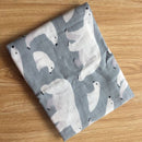 60*60cm Muslin Bamboo Cotton Baby Blanket Baby Newborn Blankets Newborn Swaddle Wrap Burp Cloths Towel Pielucha dropshipping