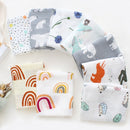 60*60cm Muslin Bamboo Cotton Baby Blanket Baby Newborn Blankets Newborn Swaddle Wrap Burp Cloths Towel Pielucha dropshipping