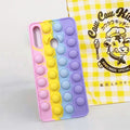 A11 A01 A50S Push Pop Bubble Fidget Toys Soft Case for Samsung A12 A10E A20E A30 A30S A02S A70 A50S Sensory Stress Reliver Coque