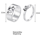 10pcs Punk Gold Wide Chain Rings Set For Women Girls Fashion Irregular Finger Thin Rings Gift 2021 Female Knuckle Jewelry Party