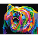 5D DIY Diamond Painting Animals Lion Cat Tiger Cross Stitch Kit Full Drill Square Embroidery Mosaic Art Picture of Rhinestones