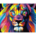 5D DIY Diamond Painting Animals Lion Cat Tiger Cross Stitch Kit Full Drill Square Embroidery Mosaic Art Picture of Rhinestones