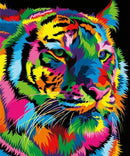 5D DIY Diamond Painting Animals Lion Cat Tiger Cross Stitch Kit Full Drill Square Embroidery Mosaic Art Picture of Rhinestones