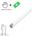 LED Cabinet Light Kitchen Wireless Dimming USB Rechargeable Motion/Hand-sweep Sensor Strip Night Lamp Bedroom Wardrobe Lighting