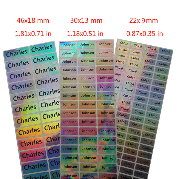 Custom Stickers For Children Waterproof Name Lable Tags School Students Stationery Stickers Personalized Lable  Sticker