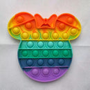 Fidget Reliever Stress Toy Rainbow Push Bubble Anti stress Toys Adults & Children Sensory Toys