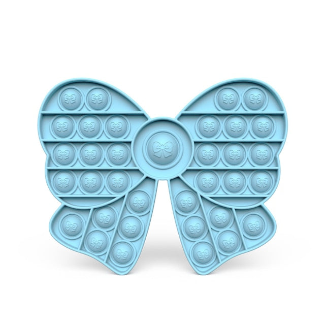 Fidget Reliever Stress Toy Rainbow Push Bubble Anti stress Toys Adults & Children Sensory Toys