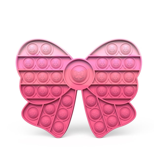 Fidget Reliever Stress Toy Rainbow Push Bubble Anti stress Toys Adults & Children Sensory Toys