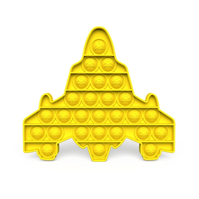 Fidget Reliever Stress Toy Rainbow Push Bubble Anti stress Toys Adults & Children Sensory Toys