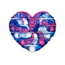 Fidget Reliever Stress Toy Rainbow Push Bubble Anti stress Toys Adults & Children Sensory Toys