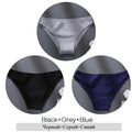 3Pcs Seamless Ventilation Cotton Briefs for Women Lady Low Waist Underpants Female Solid Color Knickers M-2XL Intimates Lingerie
