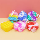 New Arrival Silicone Purse Push Pop Bubbles Simple Dimple Stationary Bag Popper Sensory Poppet Pencil Case Fidget Toys