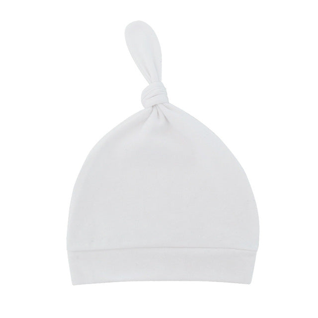 Cute Baby Hat Newborn Beanie Cotton Soft Elastic Baby Cap for Girls Boy Hats Newborn Photography Props Infant Bonnet Accessories
