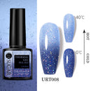 UR SUGAR Thermal Nail Polish Shiny Sequins Effect Color Change Gel Varnishes All For Manicure Nails Art UV Semi Permanent Gellak