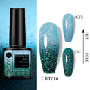 UR SUGAR Thermal Nail Polish Shiny Sequins Effect Color Change Gel Varnishes All For Manicure Nails Art UV Semi Permanent Gellak