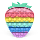 Ice Cream Fidget Toy Push Bubble Toys Rainbow Adult Kids brinquedos Autism Needs Antistress Toys for Children Christmas Gifts