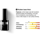 Beautilux 1pc Gel Nail Polish Color Soak Off UV LED Nails Gel Varnish Lacquer Long Lasting Easy Apply Gels Nail Art Supply 10ml