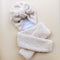 Baby Cotton Hat  Autumn Winter Children's Scarf Hat Sets  Bowknot Ear Baby Girl Boy Warm Beanies